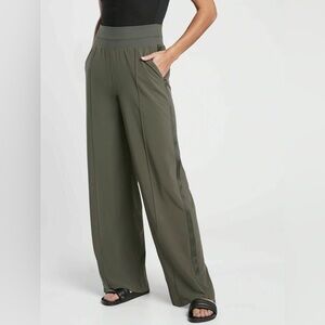 Athleta Nolita Wide Leg High Rise Pants